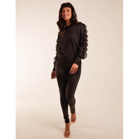 Frill Sleeve Jumper