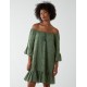 Broderie Tunic Smock Dress