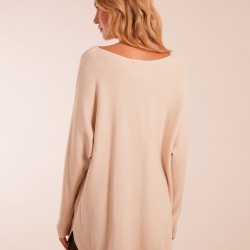 Pocket Slash Neck Jumper