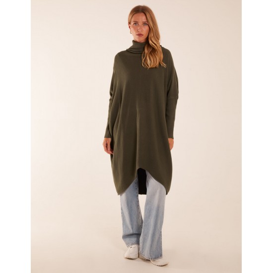 V Hem Longline Jumper