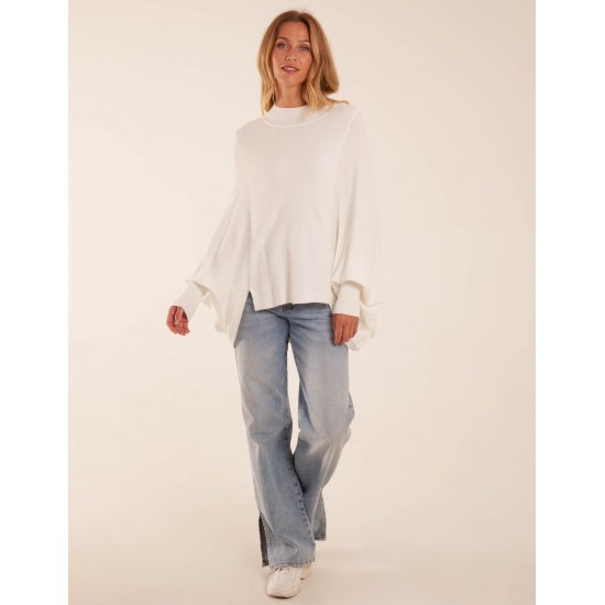 Batwing High Neck Jumper