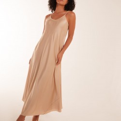 Satin Cami Maxi Dress