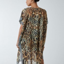 Animal Print Kaftan