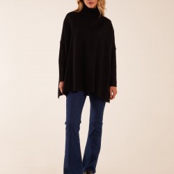 High Neck Boxy Jumper