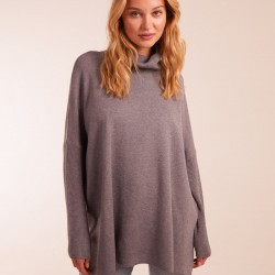 High Neck Boxy Jumper